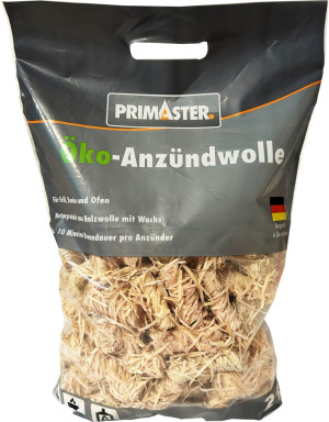 Primaster Anzündwolle Öko 2 kg