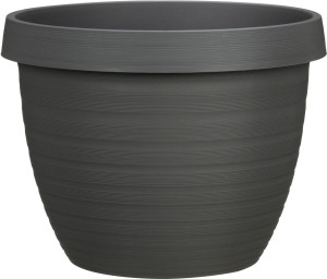 Scheurich Pflanzgefäß Country Star Ø 40 x 30 cm metallic grey