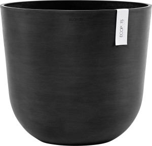Ecopots Pflanztopf Oslo Ø 45 x 39,2 cm dunkelgrau