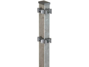Floraworld Zauneckpfosten Comfort 180 x 6 x 4 cm feuerverzinkt