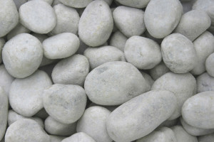 Bellamoli Granulati Kies Bianco Carrara 40 - 60 mm weiß 25 kg