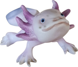 FD Dekofigur Axolotl klein 15 cm bunt