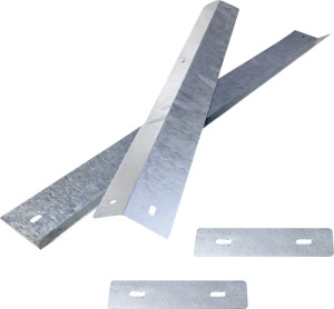 Bio Green BioGreen Hochbeet Schneckenzaun Erweiterungs-Set silber 75 x 75 cm