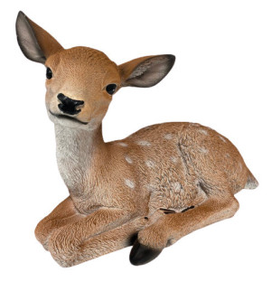 FD Dekofigur Reh liegend 36 x 24 x 45 cm