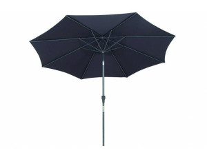 Siena Garden Mittelstockschirm Avio anthrazit Ø 300 cm