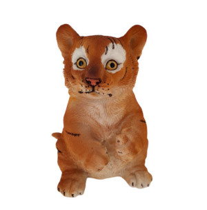 FD Dekofigur Tiger gerade sitzend 15 x 8 x 8 cm