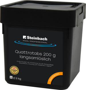 Steinbach Pool Professional Quattrotabs 200g organisch 5 kg