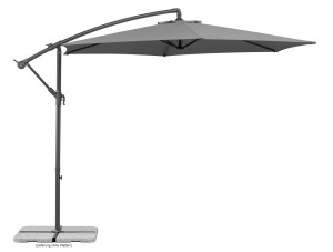 Schneider Schirme Schneider Ampelschirm Venus anthrazit Ø 300 cm