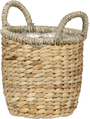 Scheurich Blumentopf Ø 26 cm Wasserhyazinte natur mit zwei Griffen