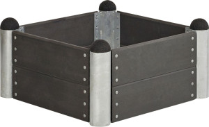 Plus Hochbeet Pipe 6c 78 x 78 x 36 cm