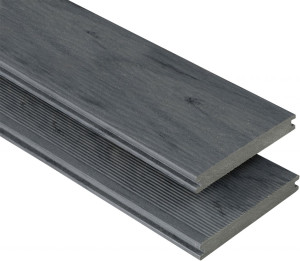 Kovalex Terrassendiele WPC 300 x 14,5 x 2,0 cm räuchereiche mattiert
