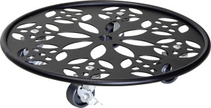 Wagner-System WAGNER Pflanzenroller Stahl rund Ø 30 cm Tragkraft bis max. 100 kg