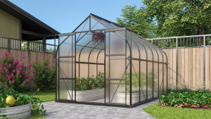 Vitavia Gewächshaus Dione 9900 schwarz 2,64 x 3,83 x 2,55 m