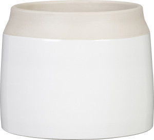 Scheurich Übertopf Serie Blanco 717 Keramik beige Ø 12 x 11 cm