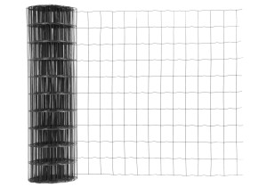 Floraworld Gitterzaun Classic 25 x 1 m anthrazit