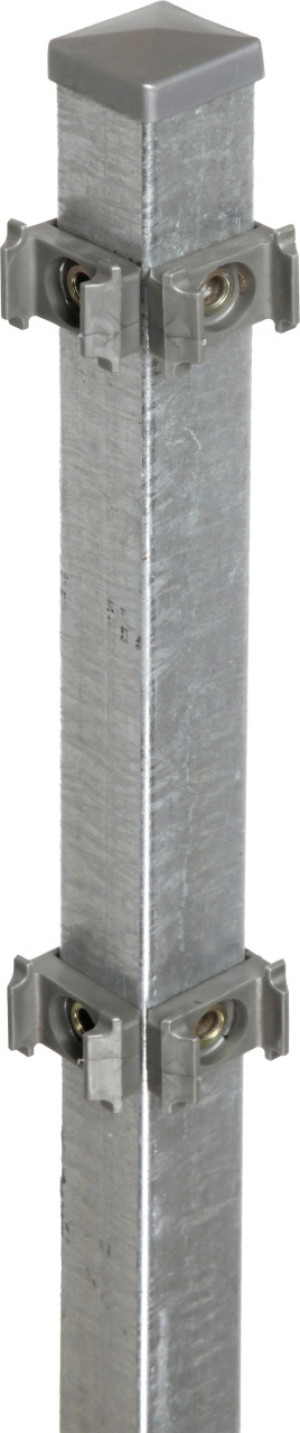 Floraworld Zauneckpfosten Classic 220 x 4 x 4 cm feuerverzinkt