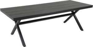 Primaster Gartentisch Turin 220 x 90 cm anthrazit