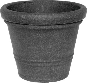 Geli Pflanztopf Milano Ø 45 x 36 cm anthrazit