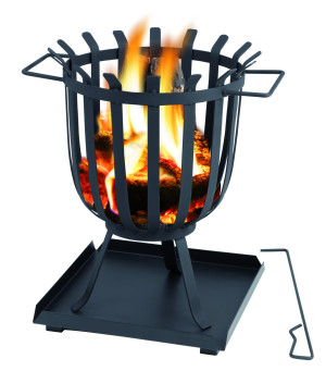 Tepro Garten Tepro Feuerkorb Brentwood 41,7 x 47,5 x 35 cm, schwarz