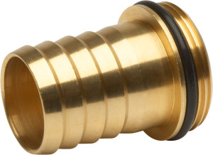 Meister Schlauchanschluss mit Bund & O-Ring AG 1 1/4 für 1 Wasserschläuche