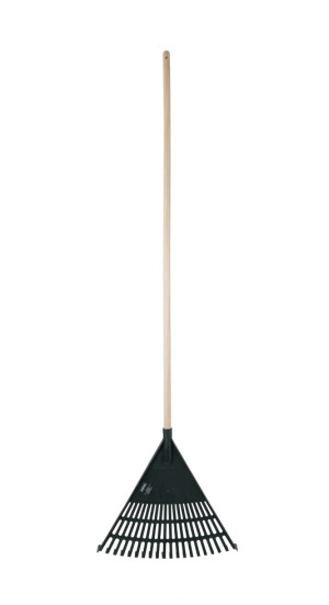 Primaster Laubrechen 20 Zinken inkl. Stiel 120 cm grün