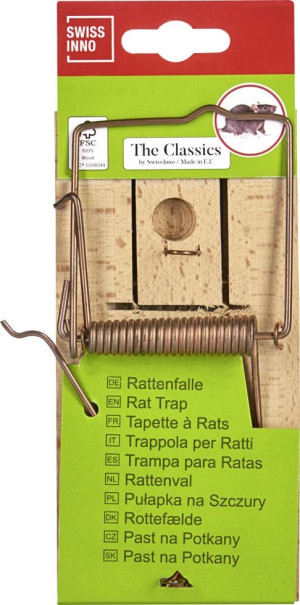 Swissinno Classic Holz-Rattenfalle