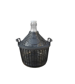 Vina Weinballon 5 L im Schutzkorb