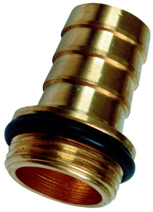 Meister Cornat Schlauchtülle Messing, AG 1 1/2 für 1 1/2 Wasserschläuche