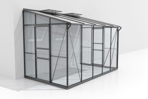Vitavia Anlehngewächshaus Osiris 6500 190 x 317 cm 3 mm ESG