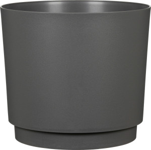 Scheurich Blumentopf Kunststoff Ø 20,8 x 18,7 cm nero