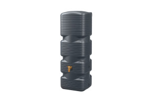 4rain Wandtank Quadro mit Deckel & Auslaufhahn 170 L