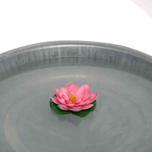 Weitere Deko-Rose schwimmend pink Ø 10 cm