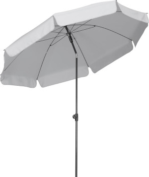 Schneider Schirme Schneider Sonnenschirm Aquila silbergrau Ø 200 cm