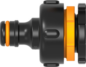 Fiskars Hahnverbinder Multi LB orange/schwarz