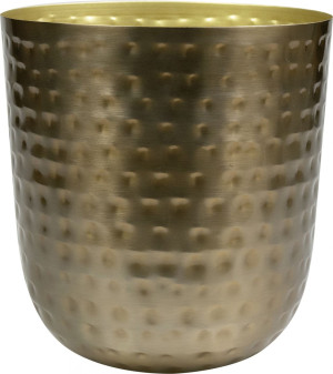 TerSteege Ter Steege Übertopf Mayren Ø 12 x 13 cm gold