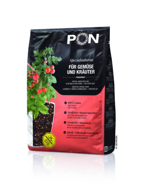 Lechuza-PON Lechuza Veggiepon Pflanzssubstrat für Gemüsepflanzen 12 L torffrei