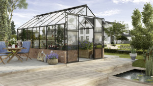 Vitavia Gewächshaus Cassandra 11500 256 x 450 cm 3 mm ESG