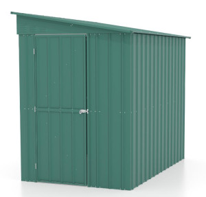 Globel Industries Globel Metallgerätehaus Lean-To 58 155 x 242 x 203 cm jade