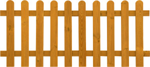 Weitere Friesenzaun gerade 180 x 80 cm, Pinie
