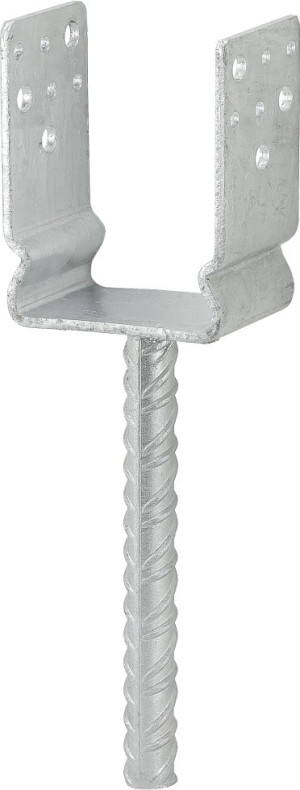 Vormann Schwere Stützenschuhe feuerverzinkt 71 x 60 x 125/325 mm