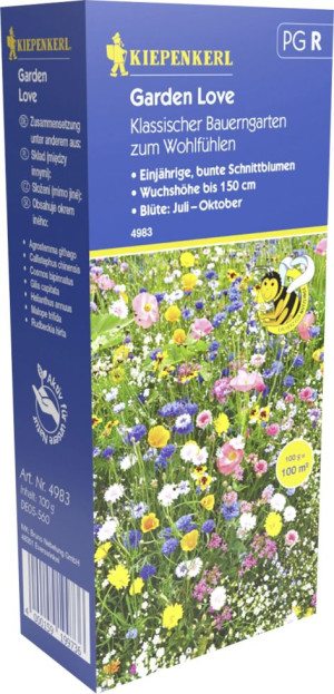 Kiepenkerl Blumenmischung Garden Love Inhalt reicht für ca. 100 m²