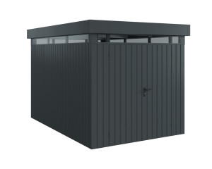 EcoStar Metallgerätehaus Euroline EFD7 LB anthrazit 214 x 310 cm 2-flg.