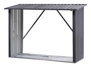 Floraworld Kaminholzregal XL anthrazit 217 x 89 cm
