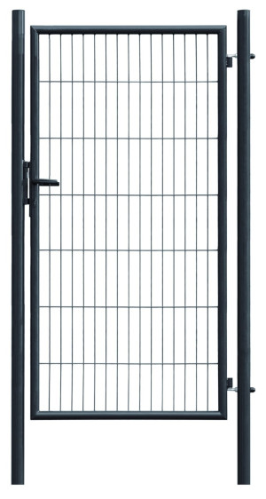 Floraworld Gartentor Classic inkl. 2 Pfosten 100 x 175 cm anthrazit