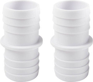 Steinbach Doppelschlauchtülle Ø 38/38 mm weiß