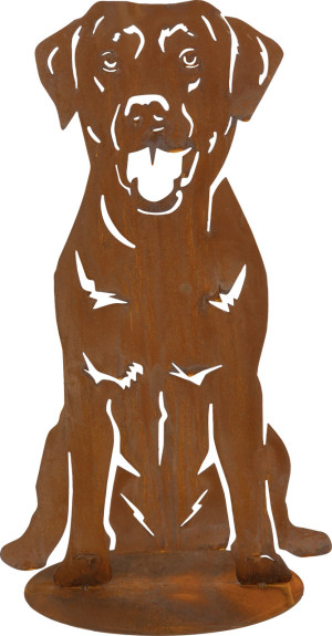 Badeko Hund Milly 60 x 35 cm rostbraun