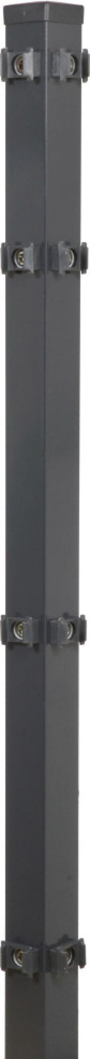Floraworld Zauneckpfosten Comfort 160 x 4 x 4 cm anthrazit