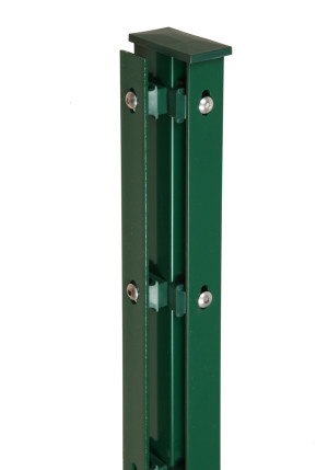 Floraworld Zauneckpfosten Premium 180 x 6 x 4 cm moosgrün