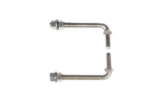 Floraworld Torkloben Zauntor Comfort silber 2 Stück