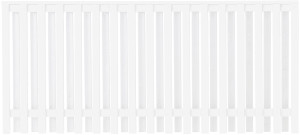 Plus Zaun Nagano180 x 80 cm RAL 9010 Weiß